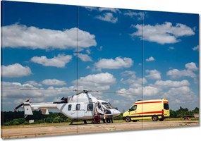 Képek 120x80 Helikopter Mentőautó