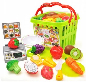 Gyerek bevásárlókosár súllyal - Fruits and vegetables