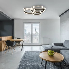 Globo 67314-75 - LED Dimmelhető mennyezeti lámpa GROUNI LED/75W/230V + távirányító