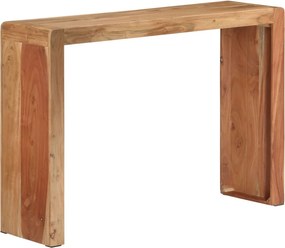 vidaXL tömör akácfa tálalóasztal 110x30x76 cm