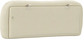 krémszínű szövet fejtámla párna Hvar 100 cm