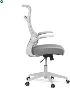Szürke Hálós Irodai Szék, Hinta Mechanikával. KA-A182 GREY