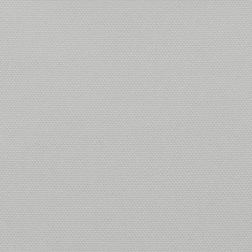 világosszürke 100% oxford poliészter erkélyparaván 75 x 700 cm