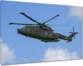 Képek 100x70 Katonai helikopter a levegőben Repülő felszerelés