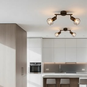 Brilagi - Spotlámpa CAGE 2xE14/40W/230V