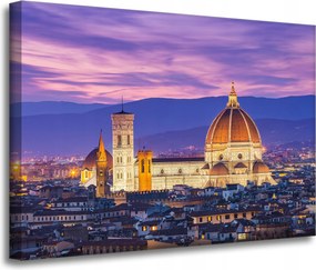 Vászonképek Építészet Firenze Éjszaka 70X50