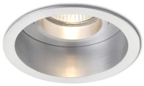 RENDL R10187 ESIX mennyezeti lámpa, kör alakú forgatható csiszolt alumínium