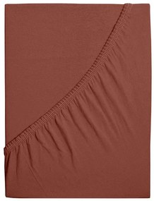 Jersey lepedő kiságyba EXCLUSIVE 70x140 cm barna