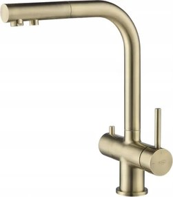 Négyutas álló konyhai csaptelep Blue Water Apala 4-way sárgaréz