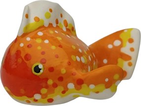 Halak figura Halak Kézzel festett kis dekorációs figura