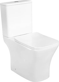 Nile monoblokkos kompakt WC alsó kifolyással soft close ülőkével