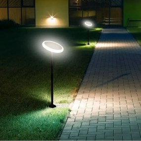 LED Állítható napelemes lámpa GARDEN LED/8W/5V 60-129 cm 4000K IP65