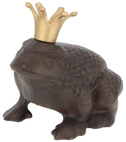 Fém kerti szobor Frog – Esschert Design