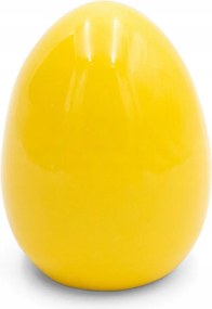 Húsvéti figura 12x12x16 sárga kerámia agyag tojás