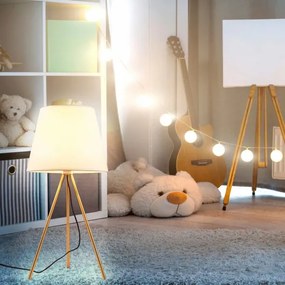 Asztali lámpa ELENA 1xE27/20W/230V fehér