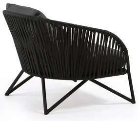 Branzie fekete kerti fotel - Kave Home