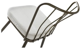 Szürke fém étkezőszék szett 2 db-os Yildiz – Kalune Design