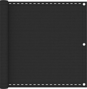 vidaXL antracitszürke HDPE erkélyparaván 90 x 300 cm