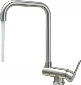 Konyhai csaptelep Ablak Alá Inox Acél IX Összecsukható konyhai csaptelep