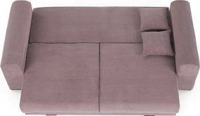 Extra tágas kanapé, lila, őreg rózsaszín, bézs színű, GILEN BIG SOFA