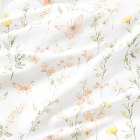 Goldea teflon szövet terítőknek - pillangós kert 160 cm