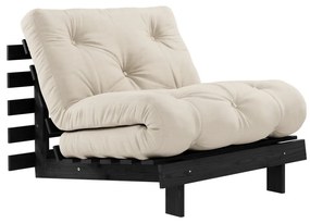 Bézs fotel Roots Black Night – Karup Design