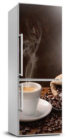 Hűtőre ragasztható matrica Csésze kávé FridgeStick-70x190-f-78248465