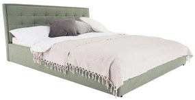 Franciaágy 160 cm Essie (ágyráccsal) (mentol). 1021283