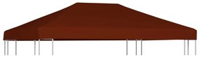 terrakotta pavilon tetőponyva 310 g/m² 3 x 4 m