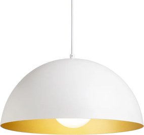 RENDL GLADYS 40 závěsná bílá/zlatá 230V LED E27 30W