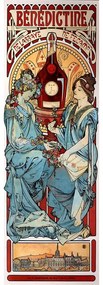 Reprodukciós kép 30x90 cm Benedictine, Alfons Mucha – Fedkolor