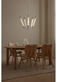 Ezüstszínű acél függőlámpa üveg búrával ø 69 cm Lemon Squeeze – UMAGE