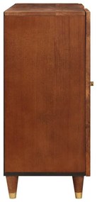 Média tárolószekrények és állványok Barna 90 x 33.5 x 75 cm