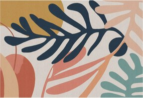 Fotótapéta Flizelin Dekoratív tapéta Leveles minták 152x104 Ragasztó