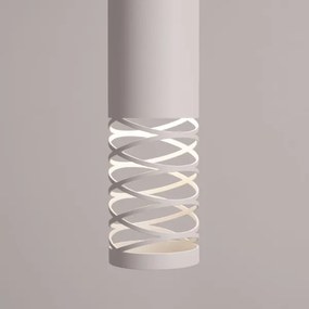 Sollux SL.1686 - Csillár zsinóron LAMI 1xGU10/10W/230V fehér