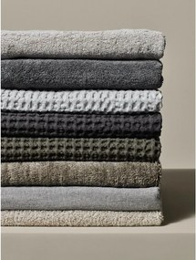 Antracitszürke frottír bio pamut törölköző szett 2 db-os 30x50 cm Riva – Blomus