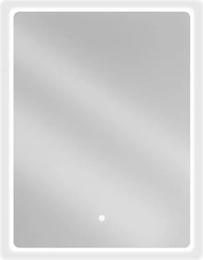 Mexen Sun LED-es fürdőszobai tükör, megvilágított, 60 x 80 cm, 6000K, páramentes - 9807-060-080-611-00