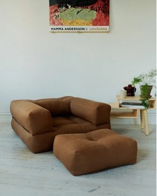 Cube Linen Beige variálható fotel - Karup Design