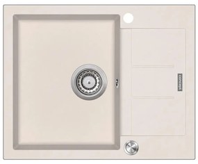 Concept DG05C45BE - Konyhai mosogató CUBIS 50x62 cm gránit/bézs