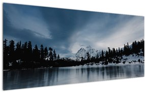 Kép - A befagyott tón (120x50 cm)