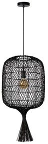 Lucide 03436/40/30 - Csillár zsinóron GARVE 1xE27/40W/230V fekete