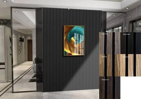 FREJA Dekoratív Akusztikus falpanel 200x60x2,2cm. Egyedi méretre is levágjuk - 200x60x2,2cm , Grey Oak