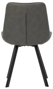 Szürke Vintage Szövet Étkezőszék. HC-V3066 GREY3