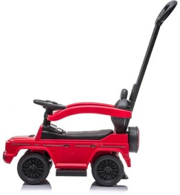 Tolós bicikli Mercedes G350d 3in1 2xAA piros/fekete