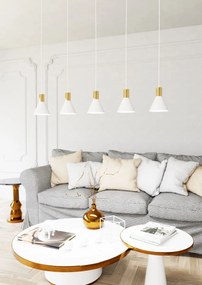 Emibig modern függeszték rosa fehér emi1389/5
