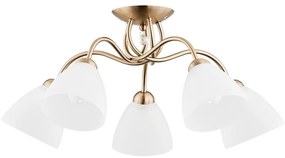 Felületre szerelhető csillár AMARILLO 5xE27/15W/230V arany