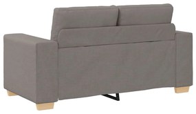 tópszínű szövet loveseat kanapé 120 cm