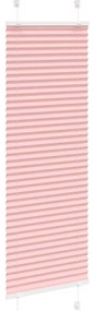 pliszírozott redőny rózsaszín 40x100 cm szövetszélesség 39,4 cm