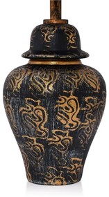 Asztali lámpa 1xE27/40W/230V fekete