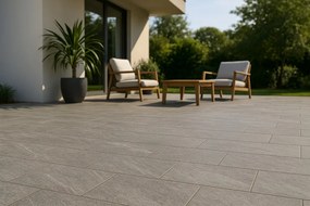 Mojo ivory 30x60 cm fagyálló kültéri gress porcelán lap érdes felülettel